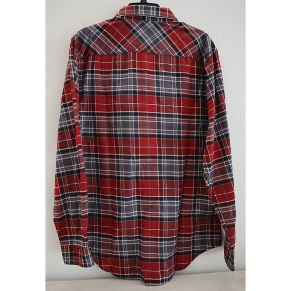 Harley-Davidson 96646-23VM Men's Sz M Red Plaid 120th Anniversary L/S Shirt - Picture 2 of 8